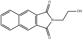 2-(2-羟乙基)-1H-苯并[f]异吲哚-1,3(2H)-二酮 结构式