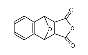 3a,4,9,9a-四氢-4,9-环氧萘并[2,3-c]呋喃-1,3-二酮 结构式