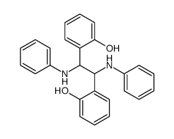 2-[1,2-二苯胺基-2-(2-羟基苯基)乙基]苯酚 结构式