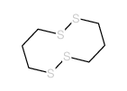 1,2,6,7-tetrathiecane 结构式