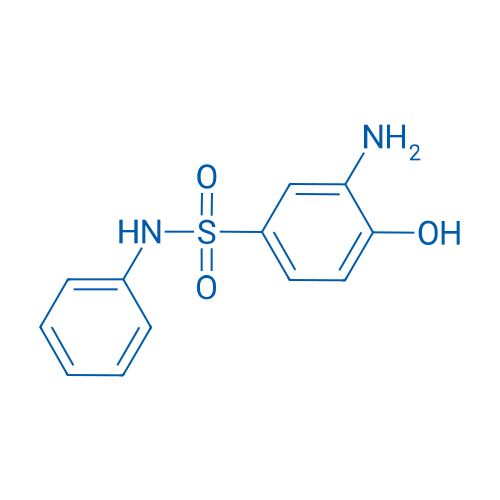 2-氨基苯酚-4-磺酰苯胺 结构式