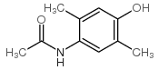 N-(4-羟基-2,5-二甲基苯基)乙酰胺 结构式