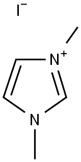 1,3-二甲基咪唑鎓碘化物 结构式