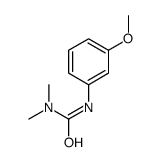 3-(3-甲氧基苯基)-1,1-二甲基脲 结构式