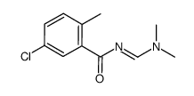 5-氯-N-((二甲氨基)亚甲基)-2-甲基苯甲酰胺 结构式