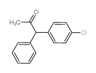 1-(4-氯苯基)-1-苯基丙酮 结构式