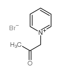 N-丙酮基吡啶溴化物 结构式