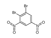 1,2-二溴-3,5-二硝基苯 结构式