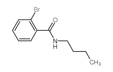N-丁基-2-溴苯甲酰胺 结构式