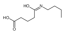 5-(丁基氨基)-5-氧代戊酸 结构式