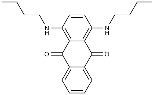 溶剂蓝 35 结构式
