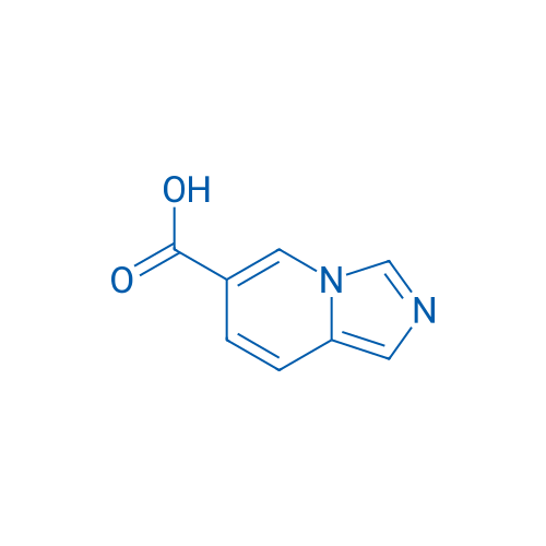 咪唑并[1,5-a]吡啶-6-羧酸 结构式