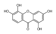 1,3,5,6-四羟基呫吨酮 结构式