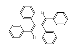 1,4-dilithio-1,2,3,4-tetraphenylbutadiene 结构式