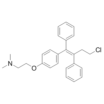托瑞米芬 结构式