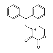 ethyl 2-(2-(diphenylmethylene)hydrazinyl)-2-oxoacetate 结构式