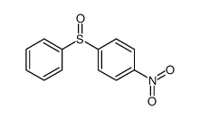 1-苯亚磺酰基-4-硝基苯 结构式