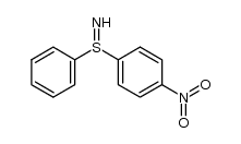 S-(4-硝基苯基)-S-苯基硫亚胺 结构式