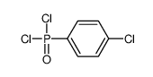 1-氯-4-二氯磷酰基苯 结构式