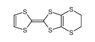 2-(1,3-二硫杂环戊二烯-2-亚基)-5,6-二氢-[1,3]二硫代并[4,5-b][1,4]二噻英 结构式