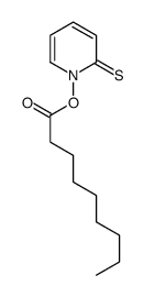 1-[(1-氧代壬基)氧基]-2(1H)-吡啶硫酮 结构式