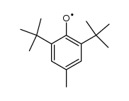 3,5-二叔丁基-1-甲基-4-氧代-2,5-环己二烯-1-基 结构式