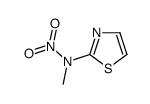 2-甲氨基-N-硝基噻唑 结构式
