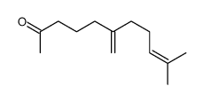 10-甲基-6-亚甲基-9-十一碳烯-2-酮 结构式