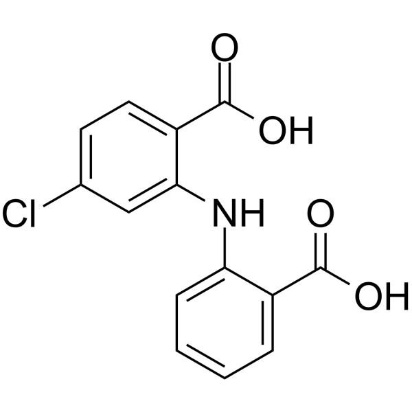 氯苯扎利 结构式