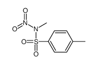 N,4-二甲基-N-硝基苯磺酰胺 结构式