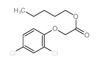 2,4-D AMYL ESTER 结构式