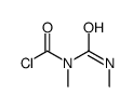 2,4-二甲基脲甲酰氯 结构式