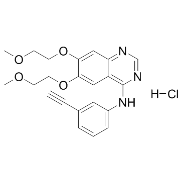 盐酸埃罗替尼 结构式