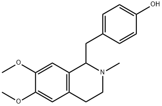 亚美罂粟碱 结构式