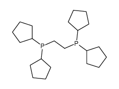 1,2-双(二环戊基膦基)乙烷 结构式