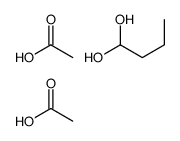 1,1-Butanediol, 1,1-diacetate 结构式