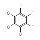 1,2,3-三氯-4,5,6-三氟苯 结构式