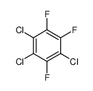 1,2,4-三氯-3,5,6-三氟苯 结构式
