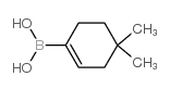 4,4-二甲基环己烯-1-基硼酸 结构式