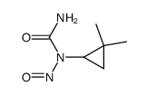 N-(2,2-二甲基环丙基)-N-亚硝基脲 结构式