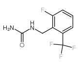 1-(2-氟-6-(三氟甲基)苄基)脲 结构式