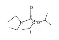 二乙氨基二异丙氧基氧钒 结构式