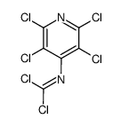 Carbonimidic dichloride, (2,3,5,6-tetrachloro-4-pyridinyl)- (9CI) 结构式