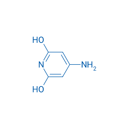 4-氨基-6-羟基-2(1H)-吡啶酮 结构式