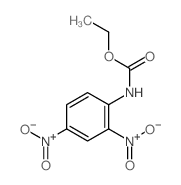 2,4-二硝基苯基氨基甲酸乙酯 结构式