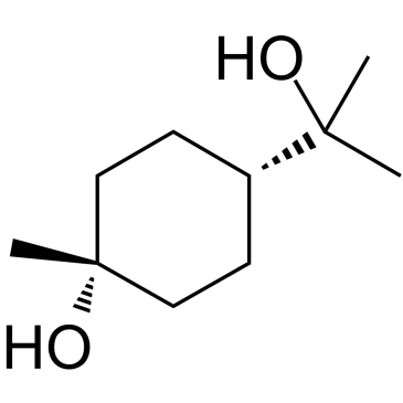 4-p-樟烷-1,8-二醇 结构式