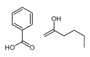 1-Hexen-2-ol, 2-benzoate 结构式