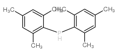 双(2,4,6-三甲基苯基)氯化磷 结构式