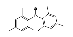 二(2,4,6-三甲基苯基)溴化膦 结构式