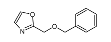 2-[(苄氧基)甲基]-1,3-恶唑 结构式